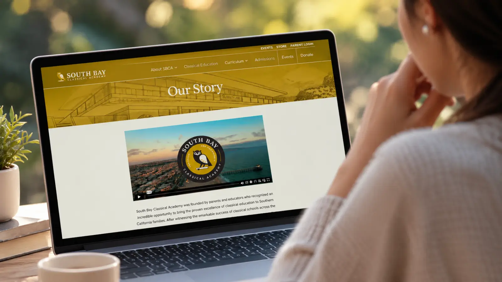 Our Story page - South Bay Classical Academy